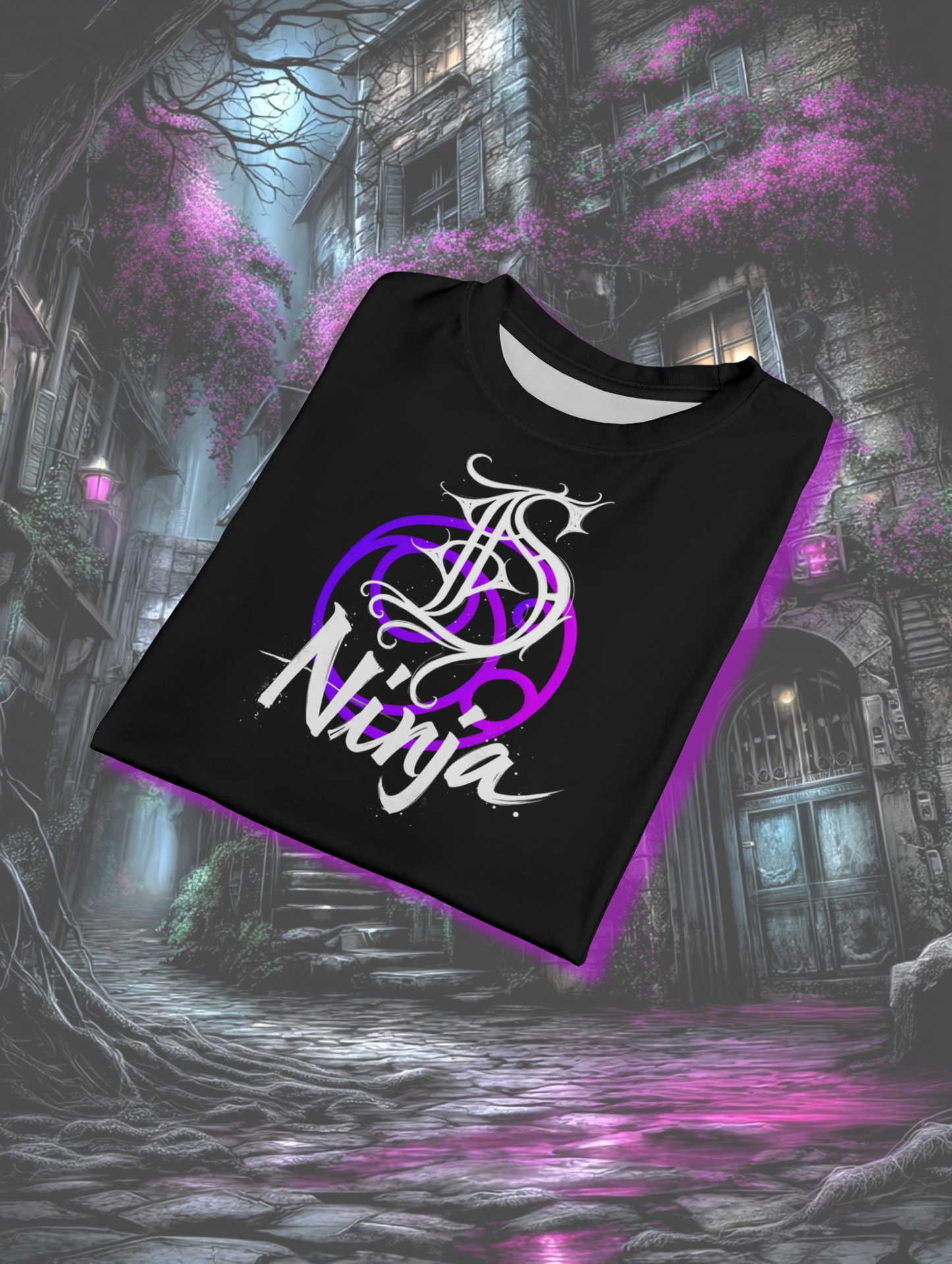 Die Hard Ninja Graphic Tee Unisex Cut & Sew