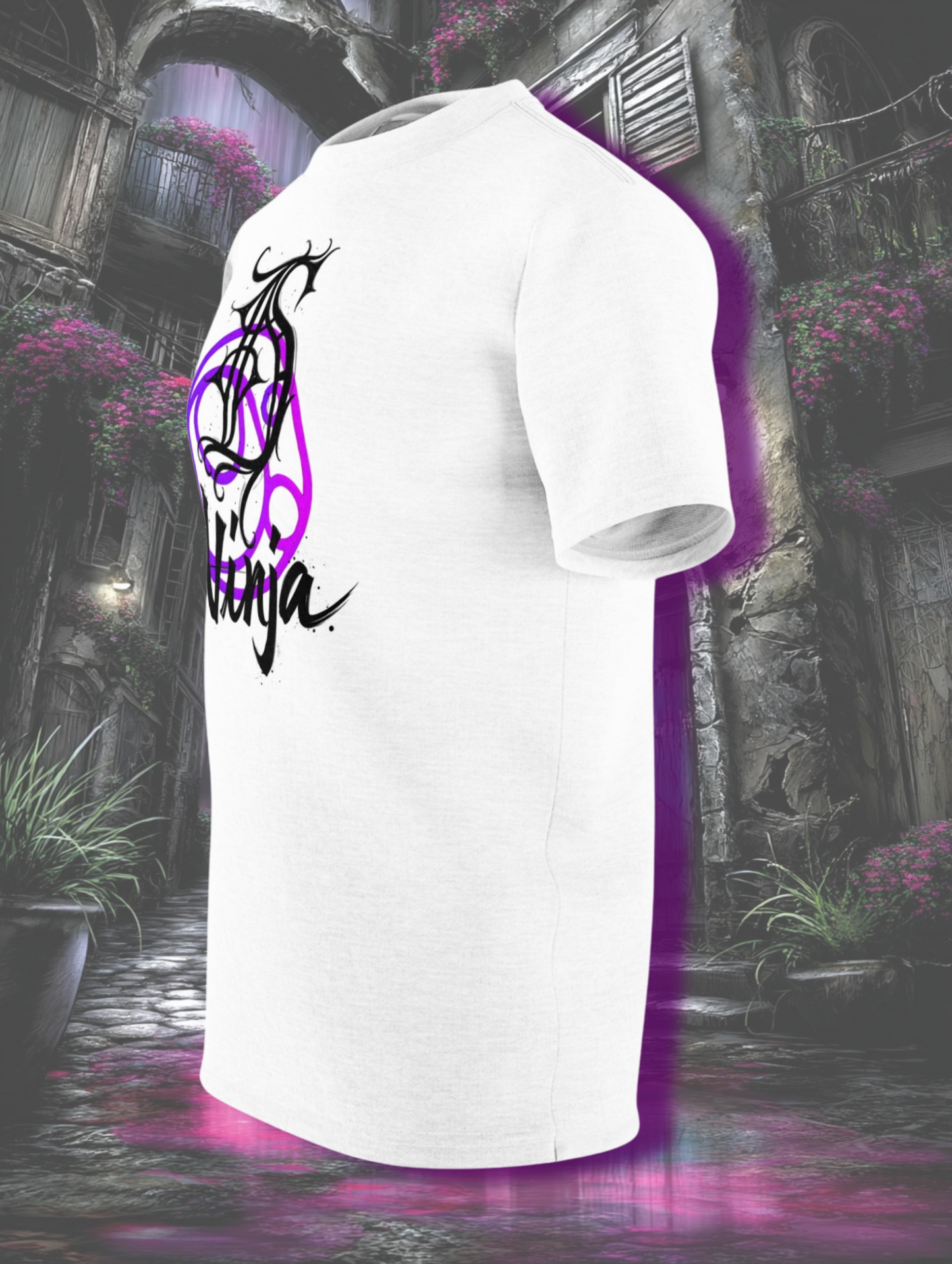 Die Hard Ninja Graphic Tee Unisex Cut & Sew