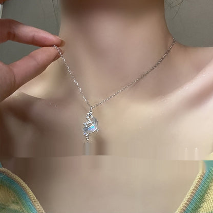 Moon Splash Star River Temperament Wild Necklace For Women
