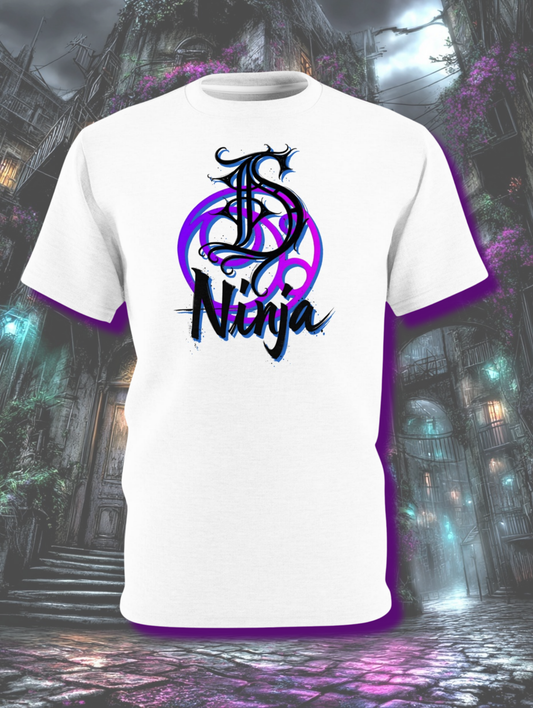 Die Hard Ninja Graphic Tee Unisex Cut & Sew