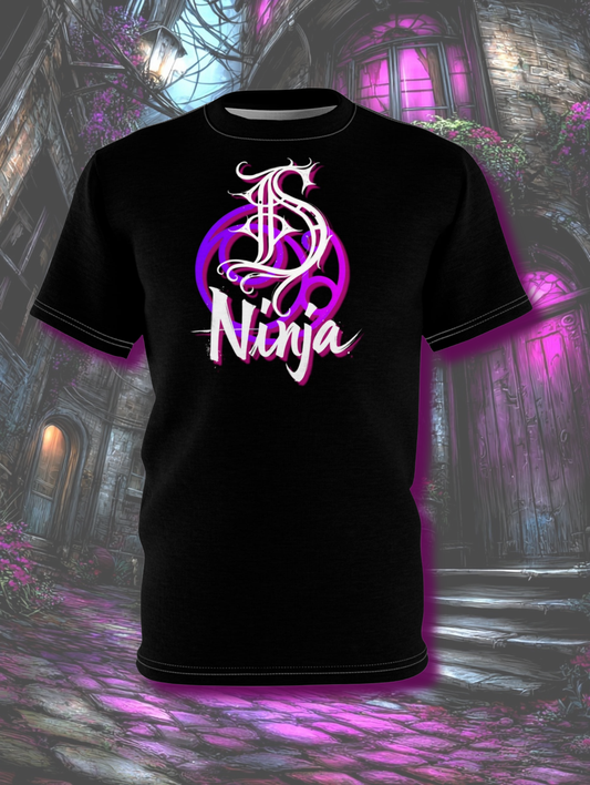 Die Hard Ninja Graphic Tee  Unisex Cut & Sew