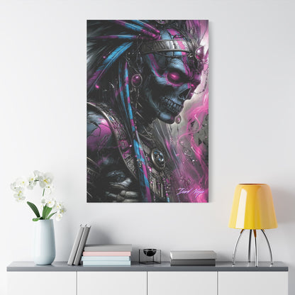 Mummy DNA Satin Canvas Art Print