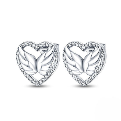 Fashion Special-interest High-grade Love Butterfly Star And Moon Earrings