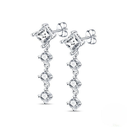 Fashion Special-interest High-grade Love Butterfly Star And Moon Earrings
