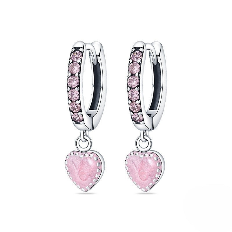 Fashion Special-interest High-grade Love Butterfly Star And Moon Earrings