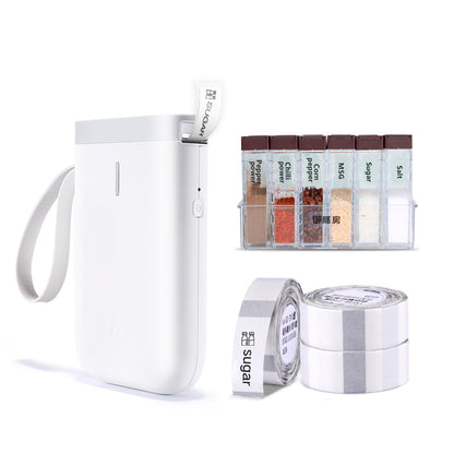 D11 Label Printer Bluetooth-compatible Household Non Drying Label Machine Fast Printing Home Use Office