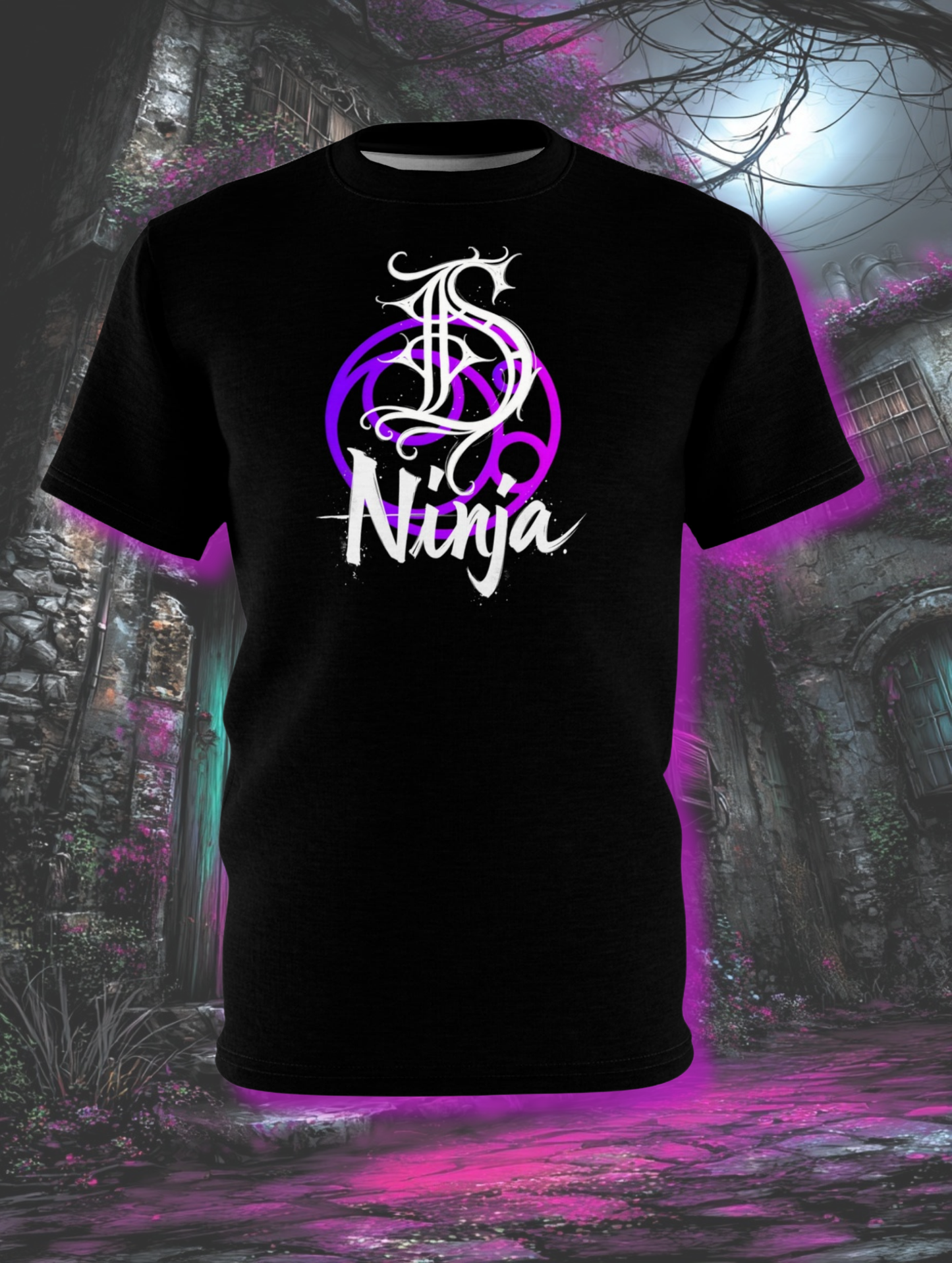 Die Hard Ninja Graphic Tee Unisex Cut & Sew