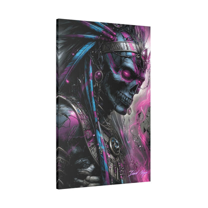 Mummy DNA Satin Canvas Art Print