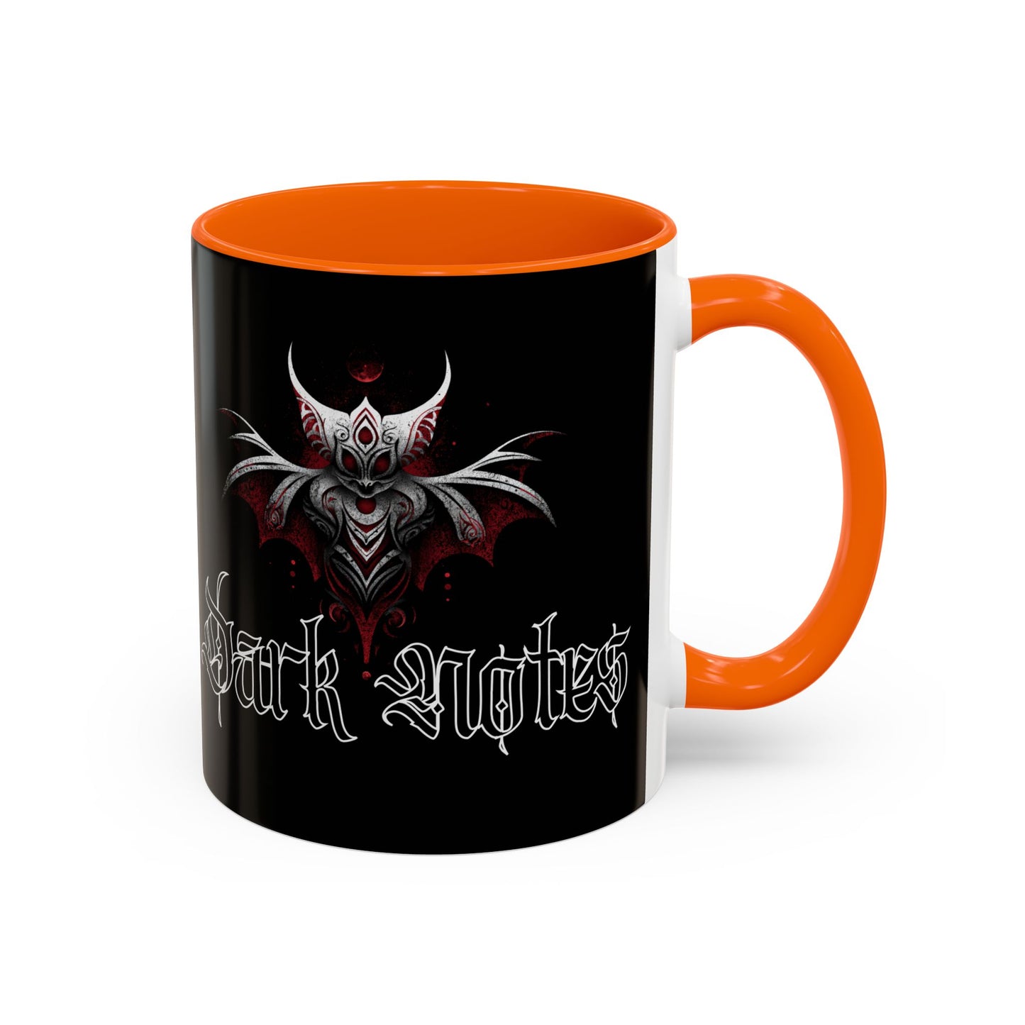 Dark Notes Accent Coffee Mug (11, 15oz)