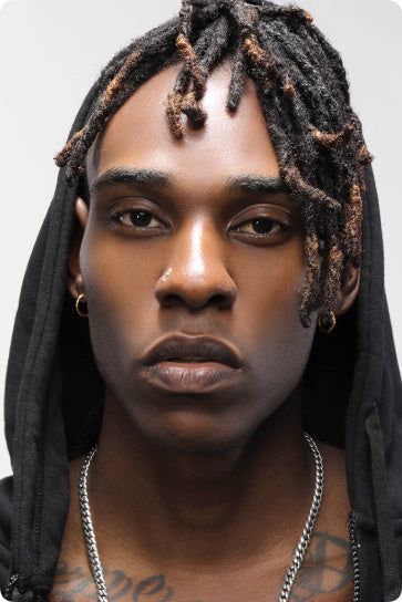 18K Gold Non-pierced Ear Clips For Men Hip-hop