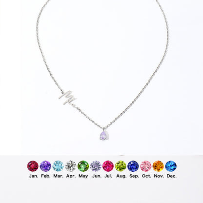 Stainless Steel Custom Name Necklace DIY Personalized